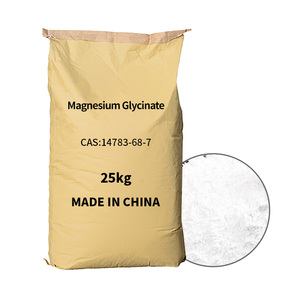 CAS 14783-68-7 Glicinato di Magnesio di Alta Purezza per Uso Alimentare 25kg C4H8MgN2O4 per Integratori di Magnesio EINECS 238-852-2 - Product Image 1