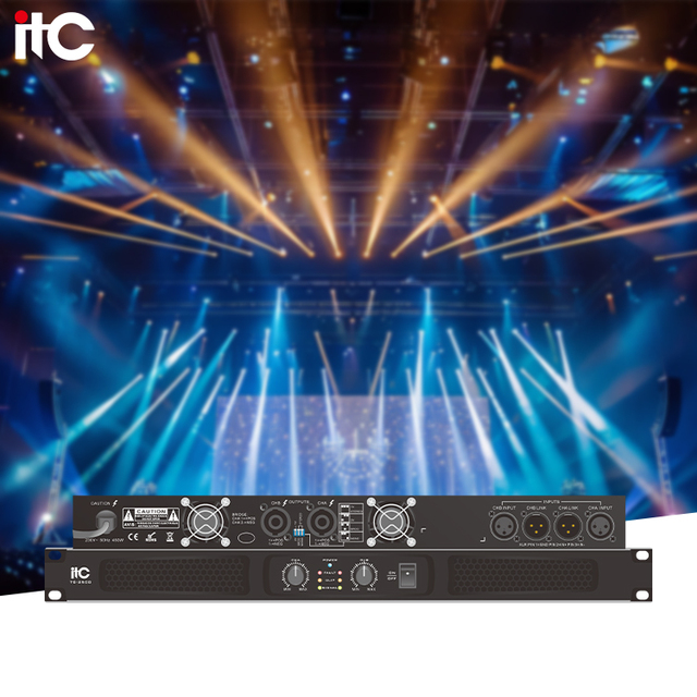Professional Power Amplifier 2000W 4 Ohm Large Capacity Switching for Full Range Speaker Pro Audio