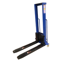 Hochwertiger Selbsthub-Stapler Halbelektrischer Manueller Handstapler Selbstladender Gabelstapler Palettenstapler 1,5 Tonnen 2 Tonnen