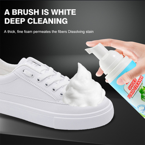 Nettoyant pour chaussures de haute qualité, mousse fine personnalisée pour les voyages, restaure la brillance naturelle, élimine les taches, pour les baskets - Product Image 2