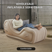 Canapé-lit gonflable moderne en tissu, très vendu, extensible, pour usage intérieur et extérieur, idéal pour salon, salles de bain, centres commerciaux