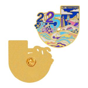 Brooches <b>Pins</b> Events Promotional Wholesale Low Minimum Order Quantity High Quality Scratch-Resistant <b>Badges</b> for Advertising - Product Image 2