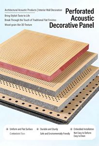 Paneles Acústicos Perforados: Absorbentes de Sonido, Ecológicos e Ignífugos, Ideales para Salas de Ópera y Estudios de Grabación. - Product Image 3