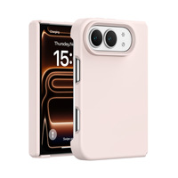 Coque de téléphone en silicone liquide fine et durable, anti-rayures, anti-chute, toucher doux pour iPhone Duo en stock