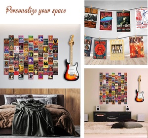 Custom Vintage Rock <strong>Band</strong> <strong>Posters</strong> 70s 80s 90s Retro Concert Prints <strong>Poster</strong> for Bedroom Wall Art Decor Album Cover Collage <strong>Poster</strong> - Product Image 2