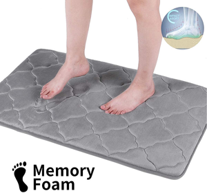 <span class=keywords><strong>Tappetini</strong></span> da <span class=keywords><strong>bagno</strong></span> assorbenti antiscivolo in velluto Extra morbido di alta qualità set di tappeti in Memory Foam a <span class=keywords><strong>3</strong></span> <span class=keywords><strong>pezzi</strong></span> - Product Image 2