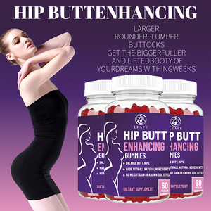 Gesäßverstärkungs-Gummi-Supplement Großer Gesäßverstärker Gesäßstraffung straffende Gummibärchen für Frauen - Product Image 5