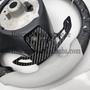 Volante Deportivo de Fibra de Carbono con Cuero Perforado para BMW Serie 3 E90 E91 E92 E93 - Product Image 2
