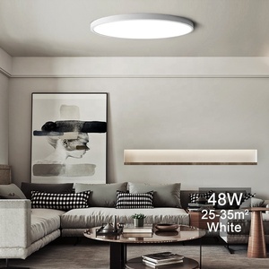 울트라 얇은 지능형 홈 조명 48W 500mm APP 원격 제어 스위치 제어 스마트 <span class=keywords><strong>LED</strong></span> 천장 조명 실내 조명 - Product Image 3