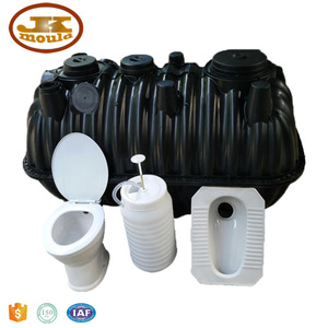 Système de traitement des eaux usées des toilettes, <span class=keywords><strong>fosse</strong></span> <span class=keywords><strong>septique</strong></span> en <span class=keywords><strong>plastique</strong></span> et cuvette à la turque pour les parcs - Product Image 1