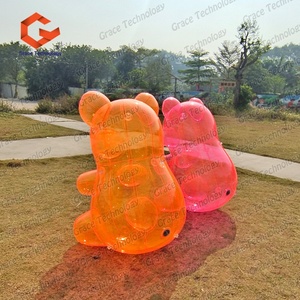Orso Gonfiabile Trasparente Personalizzabile, Modello di Orso Gommoso Gonfiabile per Decorazioni Eventi - Product Image 5
