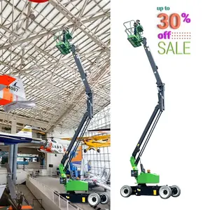 Mobile 21m Electric Aerial Work Articulated Boom Lift Self Propelled Articulated Boom Lift Man Lift Aerial Work