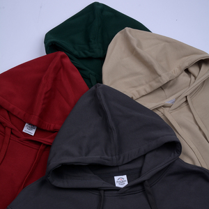 Sudaderas con capucha extragrandes blancas de algodón suave y grueso, cómodas, con logotipo personalizado, sudadera con capucha de manga larga lisa de alta calidad - Product Image 1