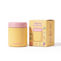 Bocal alimentaire isotherme en acier inoxydable personnalisé, anti-fuite, thermos pour soupe, pour les repas scolaires des enfants