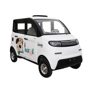 KEYU Autos Eléctricos de Baja Velocidad, <span class=keywords><strong>Cuatro</strong></span> Puertas, <span class=keywords><strong>Cuatro</strong></span> Asientos, para Adultos, Auto Eléctrico Pequeño de 4 Ruedas - Product Image 2