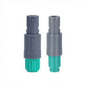 ขั้วต่อแบบกด-ดึง รุ่น P Series 1P แบบเสียบเร็ว PAG หัวเสียบสั้น PLG แบบยึดติด สำหรับอุปกรณ์ทางการแพทย์ รองรับ LEMO ODU 1P - Product Image 1