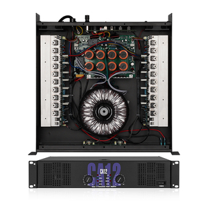 Amplificateurs de puissance audio professionnels CA30 CA38 CA68 CA4 CA6 CA9 CA12 CA18 CA88 Classe H 2 canaux OEM 3U pour utilisation en extérieur - Product Image 4