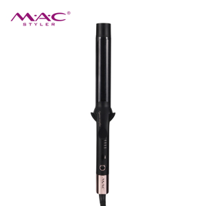 Fer à friser MAC 32 mm Sleek Chic Aesthetic 450 ℉   Outil de coiffage haut de gamme Keratin Tech Anti-Brûlure, idéal pour des boucles douces et glamour - Product Image 1