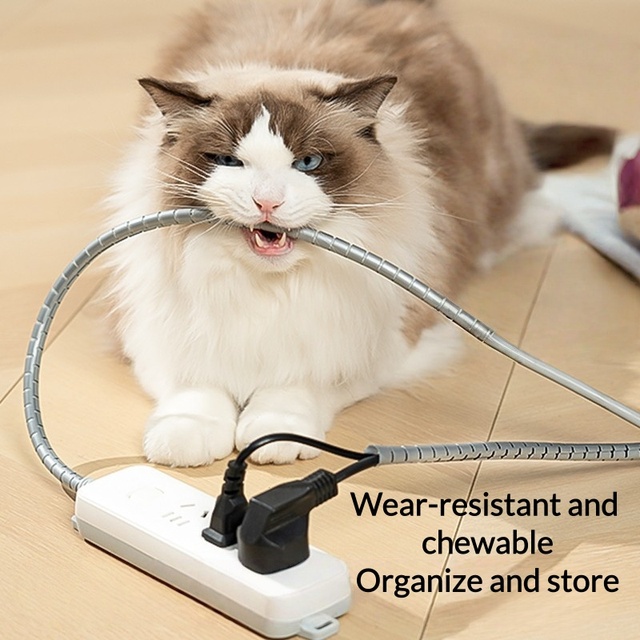 Cord Protectors Durable Bite-Resistant Cable and Wire Protector Cord Covers for Pets