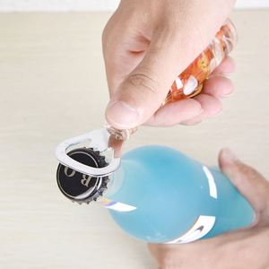 Ouvre-bouteille de bière rempli de liquide en forme de bouteille de bière personnalisée bon marché - Product Image 5