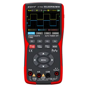 Zoyi ZT-703S 3in1 kênh đôi dao động + tín hiệu máy phát điện + vạn năng 50MHz băng thông