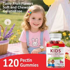 WELLBODY OEM/ODM marca privada suministro de fábrica Halal natural orgánico multivitamínico gombligo para niños Soporte Corporal y mejora - Product Image 2