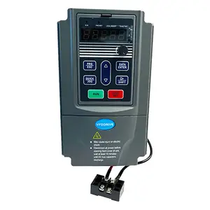 Miniature Low 55kw 150kw Vfd 2hp 220v Single Phase To 3 Phase 220v Inverter Vfd Systems Drive For Motor