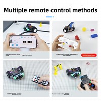 Kit de Programación Microbit para Autos, Robot con Visión Artificial y Video, Codificación en Python, Bloques Electrónicos DIY, Módulo de Robótica Educativa STEM