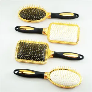 New Arrival 4 Packs Pet Grooming Hiar Remover Comb Stainless Steel Comb And Brushes For Dog And Cats Gold Color Set