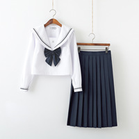 Tenue 2025, style japonais, jupe d'uniforme scolaire, uniformes JK pour filles, robe de marin pour la danse, costume COS pour étudiants