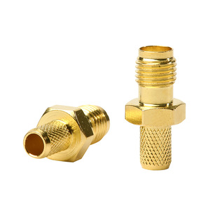 Coaxial RF <strong>connector</strong> SMA-<strong>K</strong>-3 female pin crimping 50-3 line LMR200 RG58 RG141 line - Product Image 2