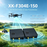 Module RF personnalisé pour la transmission sans fil vidéo+données+contrôle, bandes de fréquences 800 MHz/1,4 GHz/2,4 GHz, contrôleur radio pour UAV VTOL