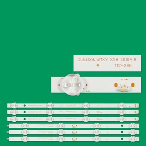 Bandes de rétroéclairage LED pour téléviseur en aluminium HX-NO.2146 DLED39.5MXY 3X8 004 M2-395 pour téléviseur 40 pouces, barre LED 737 mm IP33 - Product Image 1