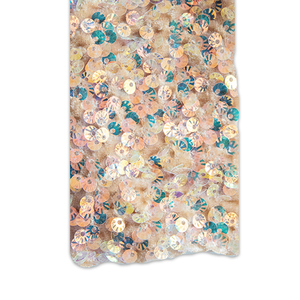 Tela de terciopelo con lentejuelas, molde dorado ligero para vestido, 2021 - Product Image 6