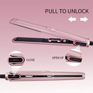Plancha de Pelo 2 en 1, Cepillo Alisador y Rizador de Pelo, Dispositivo de Alisado de Pelo de Titanio - Product Image 3