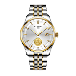 1Customized Luxury Stainless Steel Miyota <b>Automatic</b> Mechanical Water Resistant Chronograph Men's <b>Watch</b> Pointer Dial 20mm Band - Product Image 4