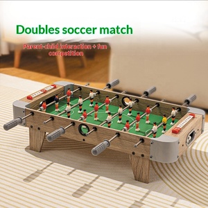 Gioco da Tavolo Competitivo Quattro-in-Uno per Bambini: <span class=keywords><strong>Calcio</strong></span>, Ping Pong, Hockey su Ghiaccio, Doppia Battaglia in Legno - Product Image 3