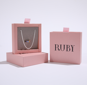 Wholesale <b>Paper</b> Drawer Jewelry Packaging Box with Ribbon Pull and Custom Logo Printing Eco-friendly <b>paper</b> <b>packing</b> gift box - Product Image 6