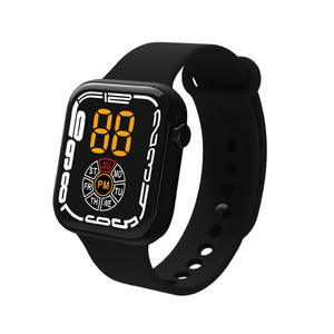 Montre de sport de plein air Led grand écran numérique pour enfants, cadeau de la semaine, étanche, garçons et filles, bracelet en TPU, nouvelle collection - Product Image 4