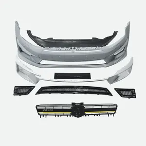 Utomobile-piezas exteriores modificadas para parachoques delantero, conjunto con rejilla para V olololf 7 2014-2017 Upgrade ololf 7 400 400 - Product Image 1