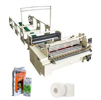 Máquina para Hacer Papel Higiénico Totalmente Automática de Tamaño Pequeño y Alta Capacidad con Engranajes y Motor en Henan