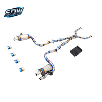Tuyau d'échappement du système Catback moyen et arrière en alliage de titane pour Lexus GS350 GS460 ES300h ES350 LS500h Modification
