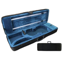 Boîte carrée rectangulaire pour violon, boîte d'accompagnement populaire pour violon