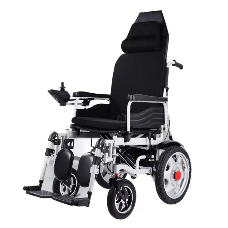 Hot Selling cheap wheelchair Electric Portable Wheel Chair Foldable Reclining electric wheelchairs for disabled