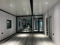 Maison mobile de luxe, conteneur extensible de 20 pieds, maison préfabriquée, maison modulaire en conteneur