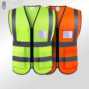 Veste de travail extérieure à haute visibilité avec logo personnalisé, taille S-5XL, bande réfléchissante, cyclisme, course à pied, gilet de sécurité réfléchissant HI VIS - Product Image 3