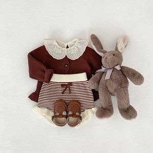 Toddler Baby Fleece Set Winter Pullover Tops Pants...
