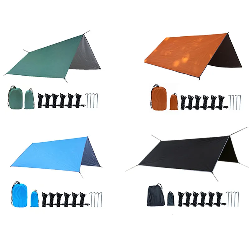 Hot Selling Outdoor Camping Sewing Sun Screen Shade Hammock Tent Velarium Tarp