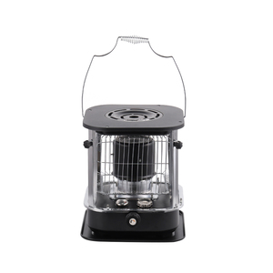 Nouveauté : Chauffage au kérosène personnalisé pour l'intérieur et l'extérieur, avec cheminée en verre, protection contre la surchauffe et thermostat réglable - Product Image 1