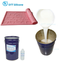 Caoutchouc de silicone liquide RTV 30A pour moules en résine et en plâtre de taille moyenne